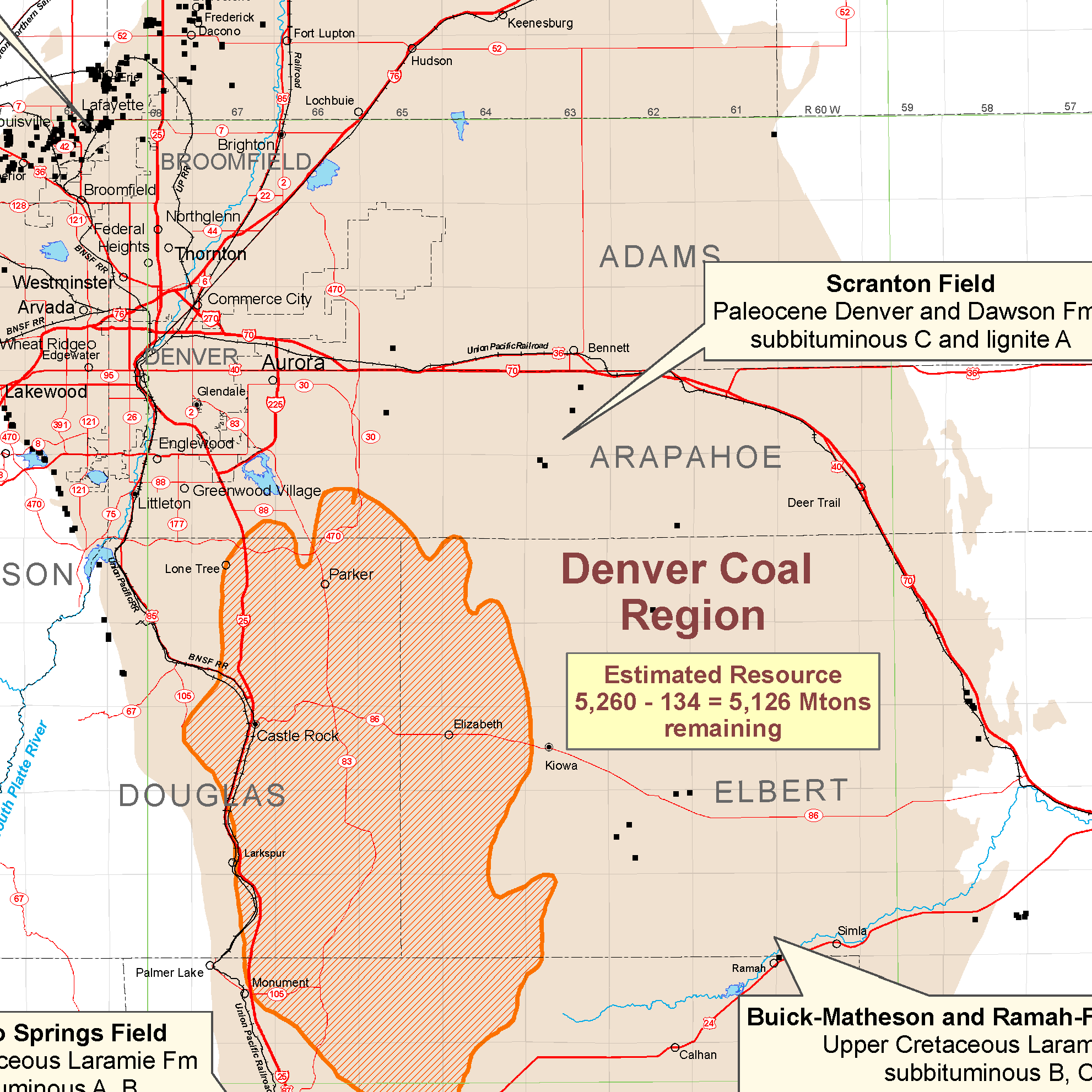 MS-43 Coal Resource Maps of Colorado (detail)