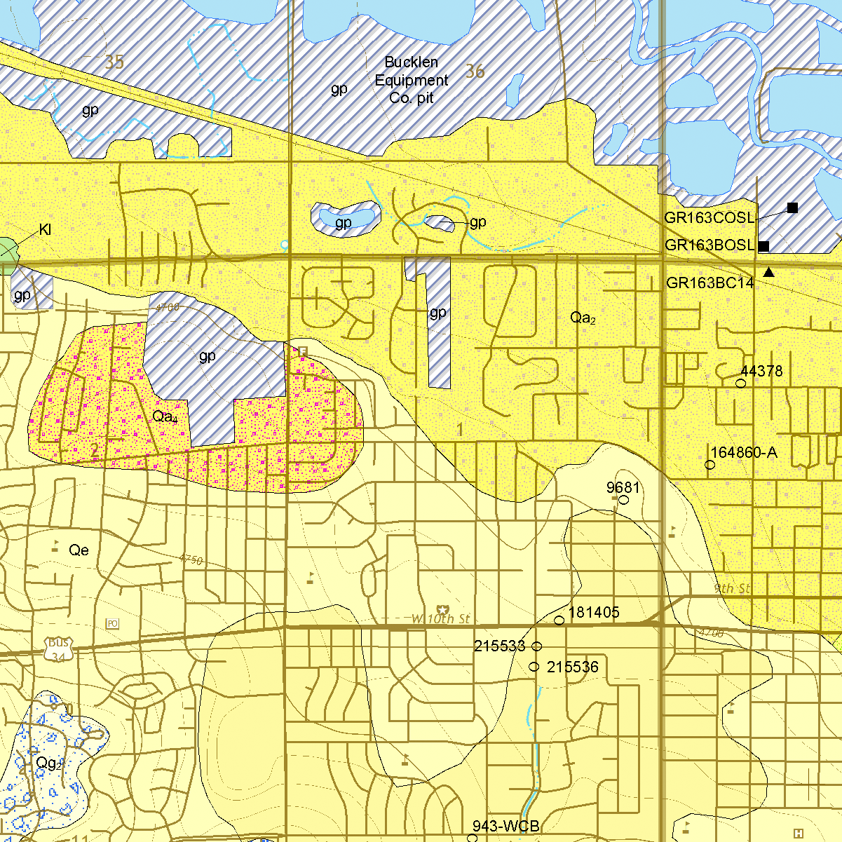 OF-20-05 Geologic Map of the Greeley Quadrangle