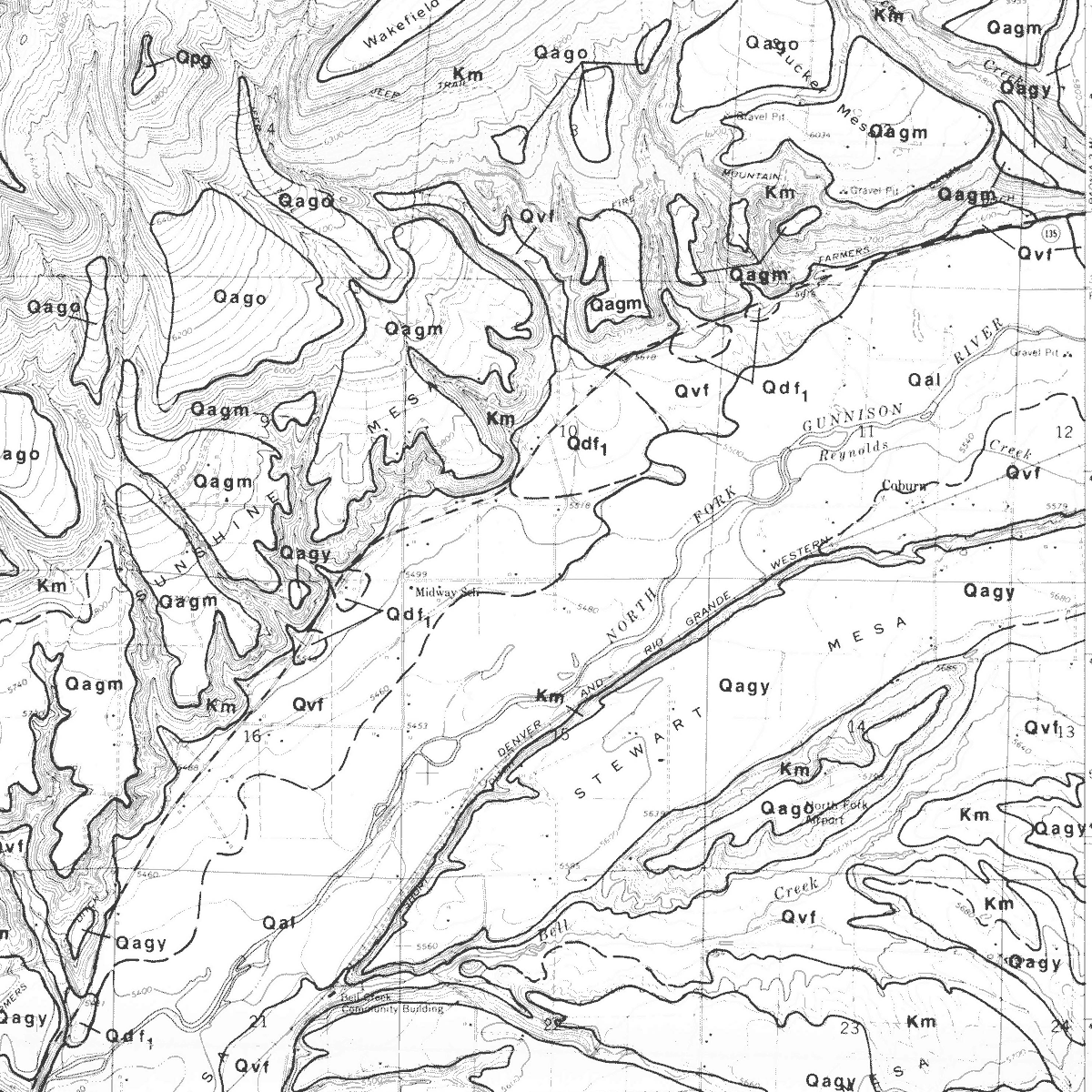 OF-78-04 Surficial Geology